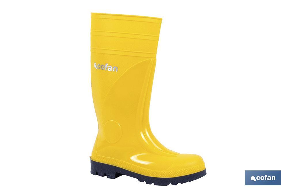 BOTA AGUA S5 AMARILLA T-48