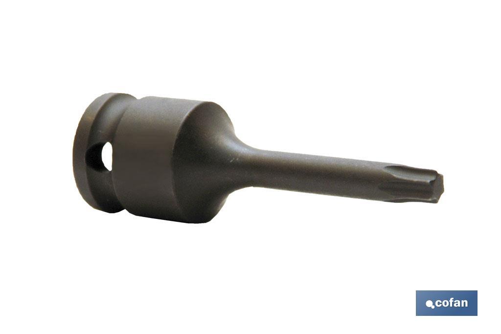 VASO IMPACTO 1/2 TORX MACHO T-60