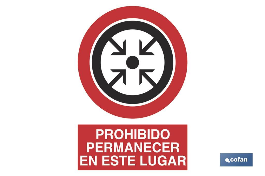 SEÑAL POLIESTIRENO 148X105MM