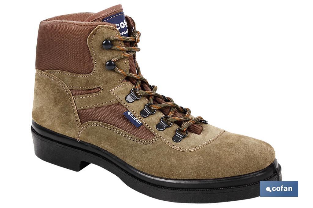 BOTA TREKKING VERDE MODELO ALHAMA T-44