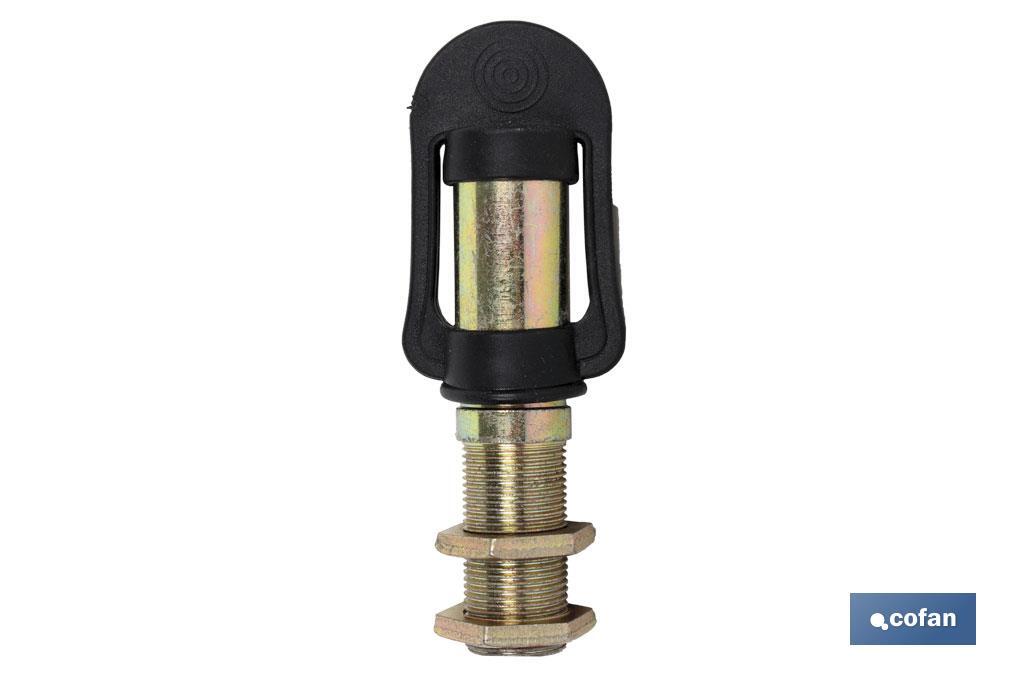 SOPORTE LUZ GIRATORIA CON CABLE (PASAMUROS) (PACK: 1 UDS) SOPORTE LUZ GIRATORIA CON CABLE (PASAMUROS) (PACK: 1 UDS)