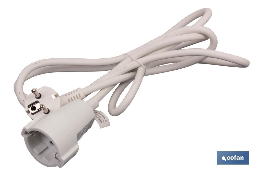 PROLONGADOR ELECTRICO 2M (3 x 1,5mm) (PACK: 1 UDS) PROLONGADOR ELECTRICO 2M (3 x 1,5mm) (PACK: 1 UDS)