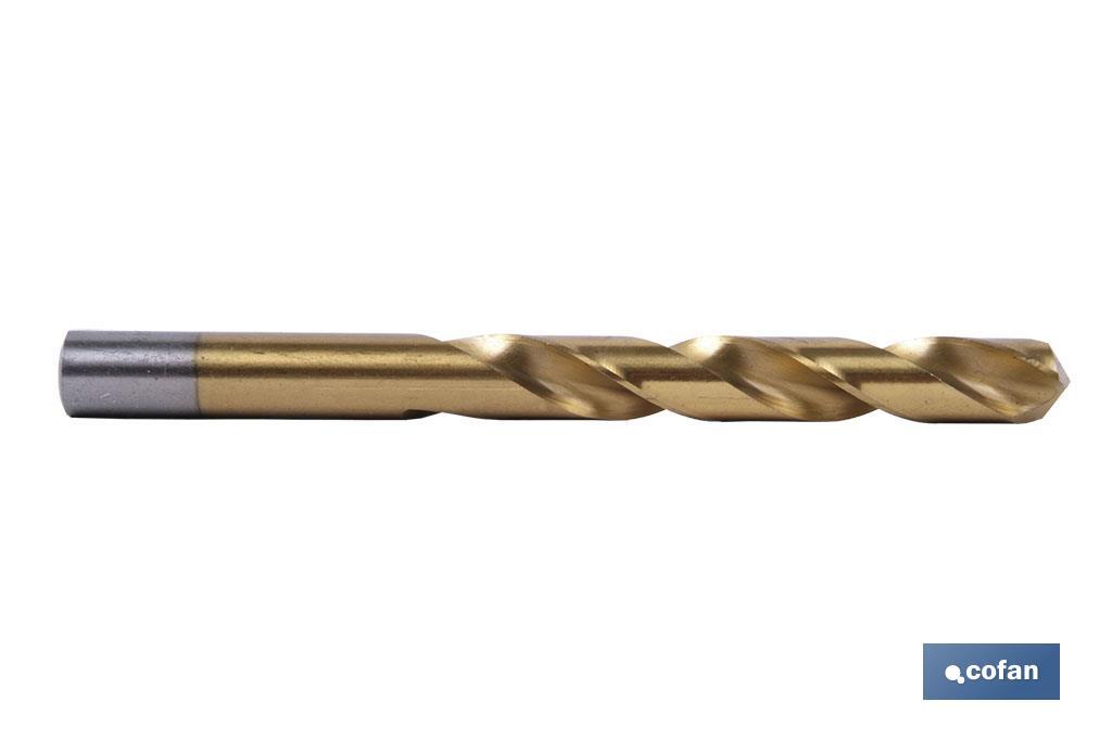 BROCA TITANIO - 10.0 mm (PACK: 5 UDS) BROCA TITANIO - 10.0 mm (PACK: 5 UDS)
