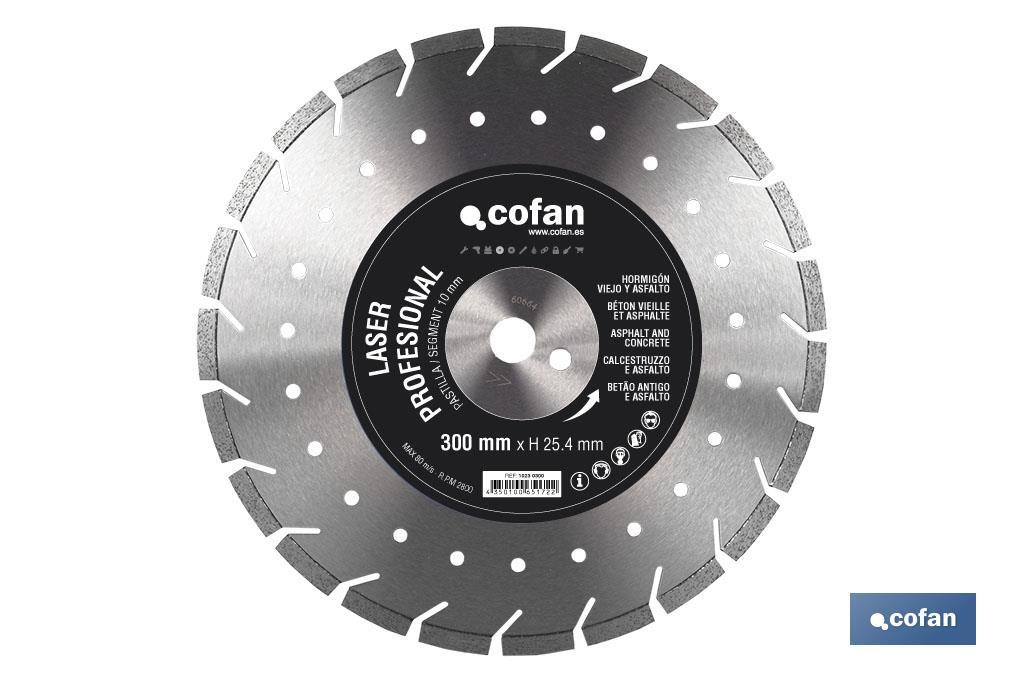 DISCO DIAM. ASFALTO, HORMIGON VIEJO 400MM (PACK: 1 UDS) DISCO DIAM. ASFALTO, HORMIGON VIEJO 400MM (PACK: 1 UDS)