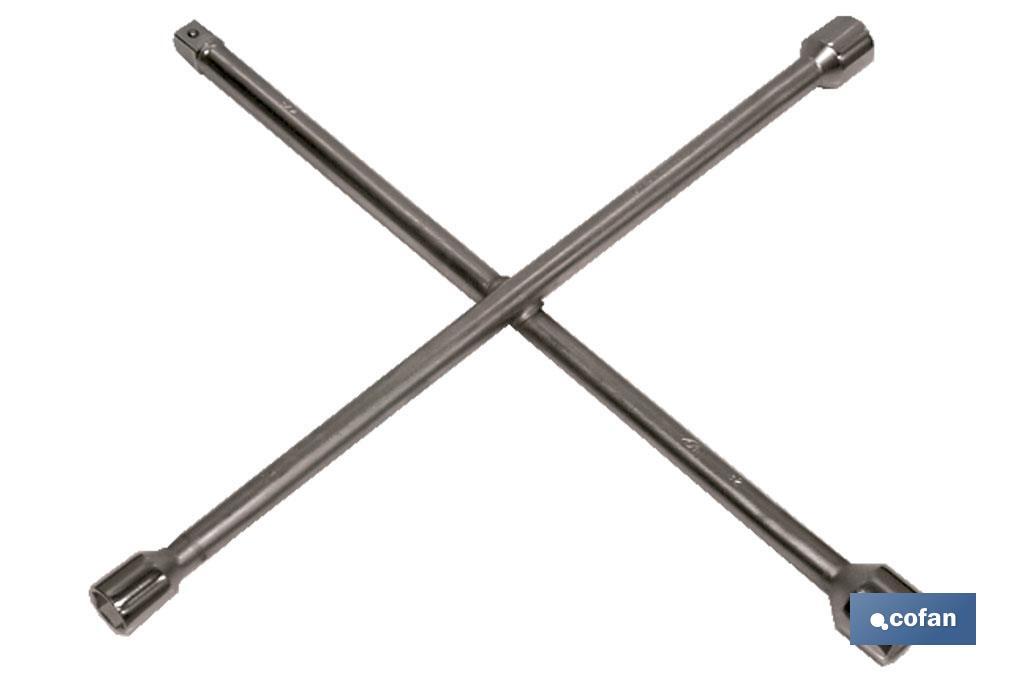 LLAVE DE CRUZ 24 X 27 X 32 X 3/4 (PACK: 1 UDS) LLAVE DE CRUZ 24 X 27 X 32 X 3/4 (PACK: 1 UDS)