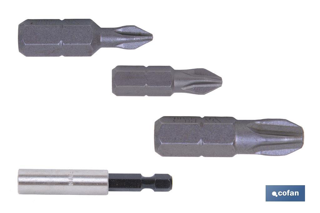 SURTIDO PUNTAS 1/4 PH-1-2-3X25+ADAPTADOR (PACK: 1 UDS) SURTIDO PUNTAS 1/4 PH-1-2-3X25+ADAPTADOR (PACK: 1 UDS)
