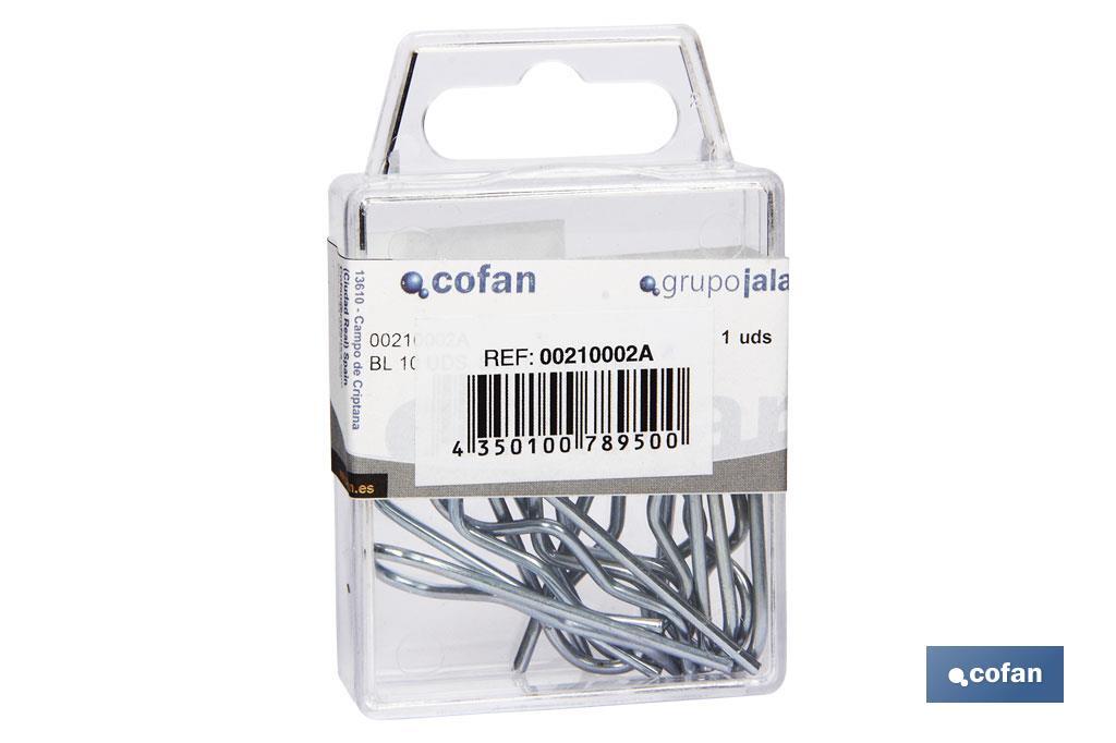 BL 10 UDS. SPLIT PIN R M-2 (PACK: 10 UDS) BL 10 UDS. SPLIT PIN R M-2 (PACK: 10 UDS)