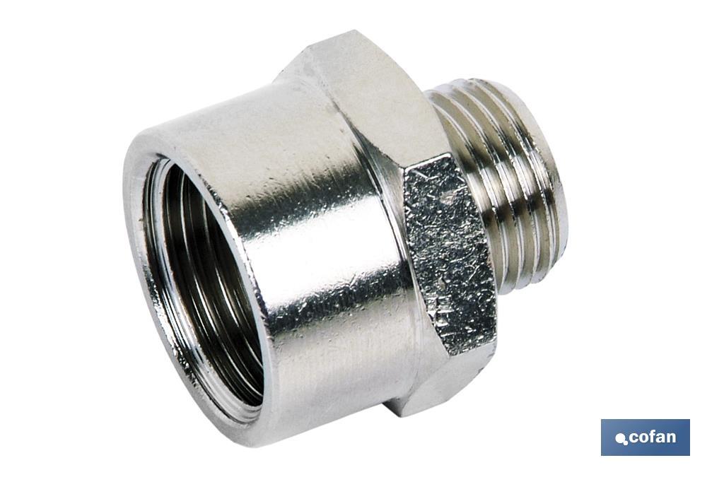 PROLONGACION CILINDRICA M-1/8 H-1/8 (PACK: 1 UDS) PROLONGACION CILINDRICA M-1/8 H-1/8 (PACK: 1 UDS)