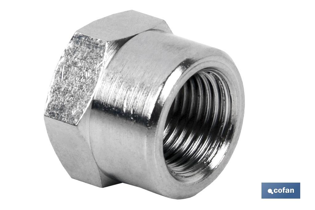 TAPON HEX. ROSCA HEMBRA R-1/2 (PACK: 5 UDS) TAPON HEX. ROSCA HEMBRA R-1/2 (PACK: 5 UDS)