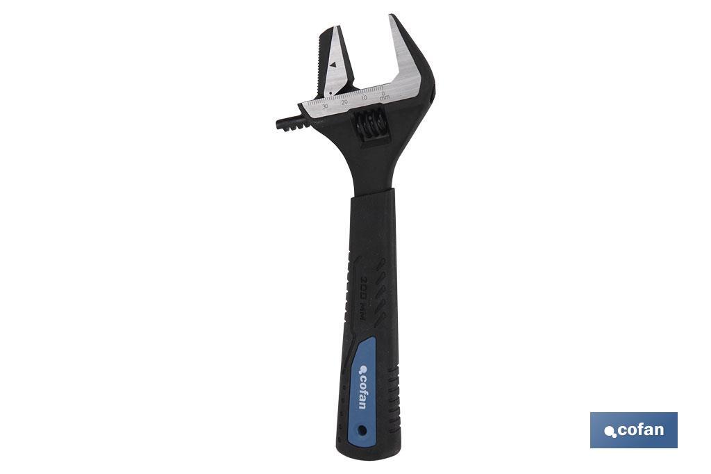 LLAVE AJUSTABLE GRAN APERTURA REVERSIBLE 8(200MM) (PACK: 1 UDS) LLAVE AJUSTABLE GRAN APERTURA REVERSIBLE 8(200MM) (PACK: 1 UDS)
