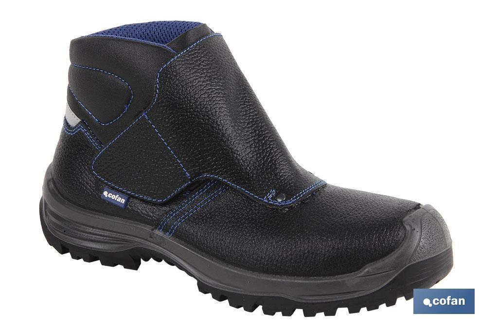 BOTA PIEL NEGRO CIERRE VELCRO S3 MODELO URIAN T 45 (PACK: 1 UDS) BOTA PIEL NEGRO CIERRE VELCRO S3 MODELO URIAN T 45 (PACK: 1 UDS)