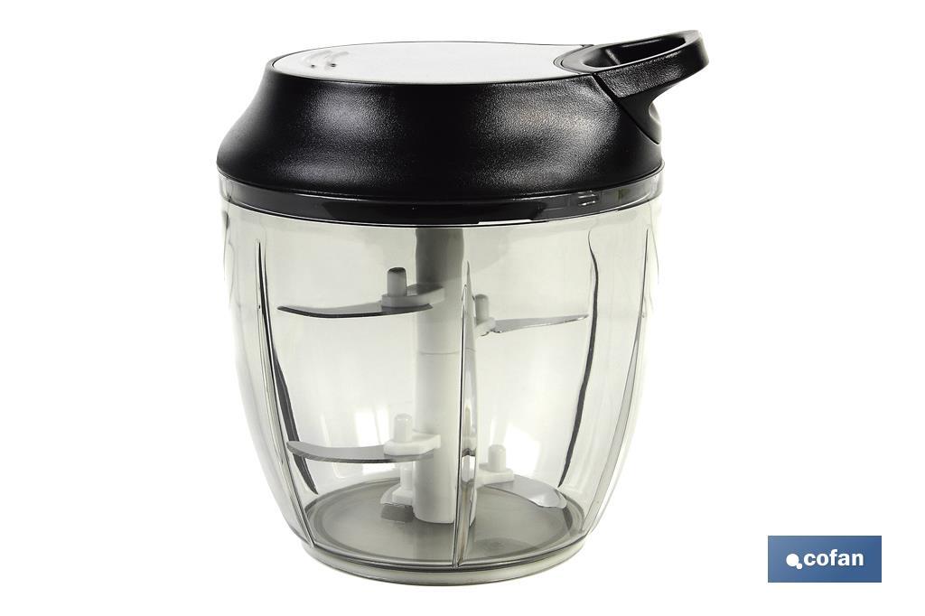 PICADORA MANUAL, TAPA Y ACCESORIO BATIDOR 900 ML (PACK: 1 UDS) PICADORA MANUAL, TAPA Y ACCESORIO BATIDOR 900 ML (PACK: 1 UDS)