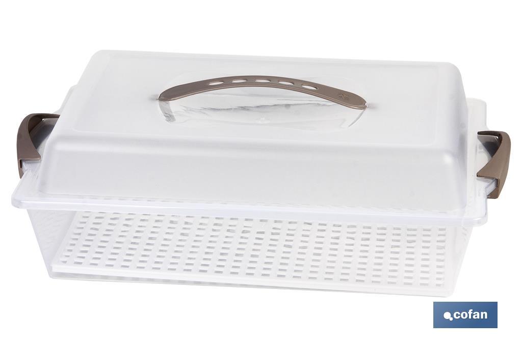 TARTERA RECTANGULAR PAVLOVA OPACA ASAS COLORES 38X28x13cm (PACK: 6 UDS) TARTERA RECTANGULAR PAVLOVA OPACA ASAS COLORES 38X28x13cm (PACK: 6 UDS)