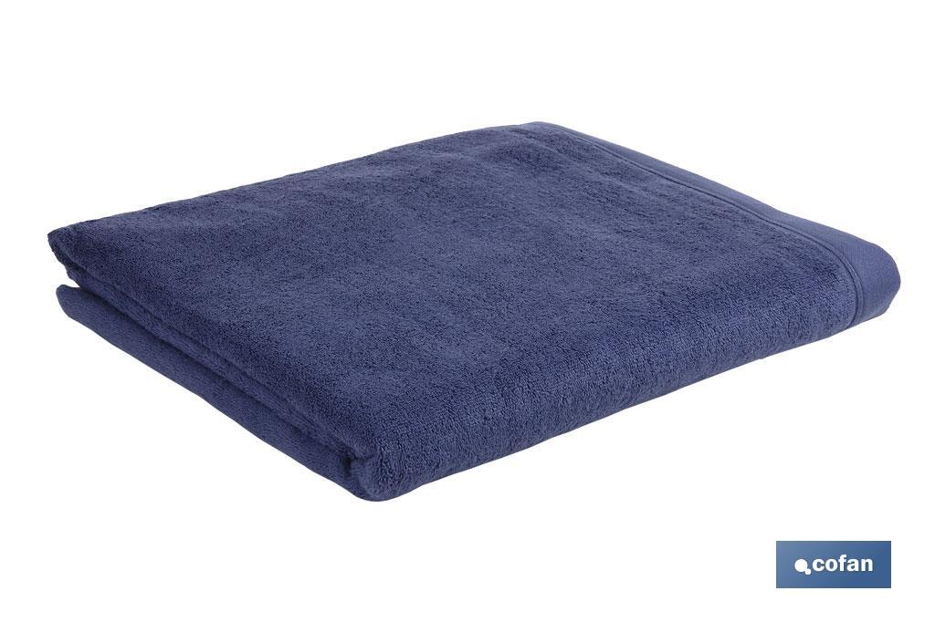 TOALLA DUCHA AZUL MARINO GR.580/M2 MODELO MARIN 70X140cm (PACK: 1 UDS) TOALLA DUCHA AZUL MARINO GR.580/M2 MODELO MARIN 70X140cm (PACK: 1 UDS)