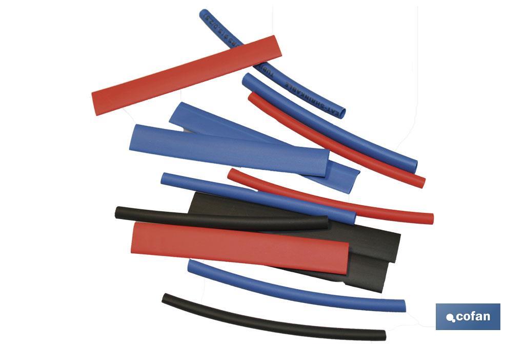SURTIDO 18 TUBOS TERMORETRÁCTILES 8 CM (PACK: 1 UDS) SURTIDO 18 TUBOS TERMORETRÁCTILES 8 CM (PACK: 1 UDS)