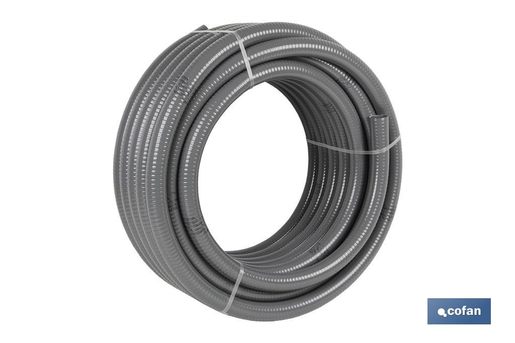 ROLLO DE TUBERÍA HIDRO GRIS CERTIFICADA Ø25 MM 25 M (PACK: 1 UDS) ROLLO DE TUBERÍA HIDRO GRIS CERTIFICADA Ø25 MM 25 M (PACK: 1 UDS)
