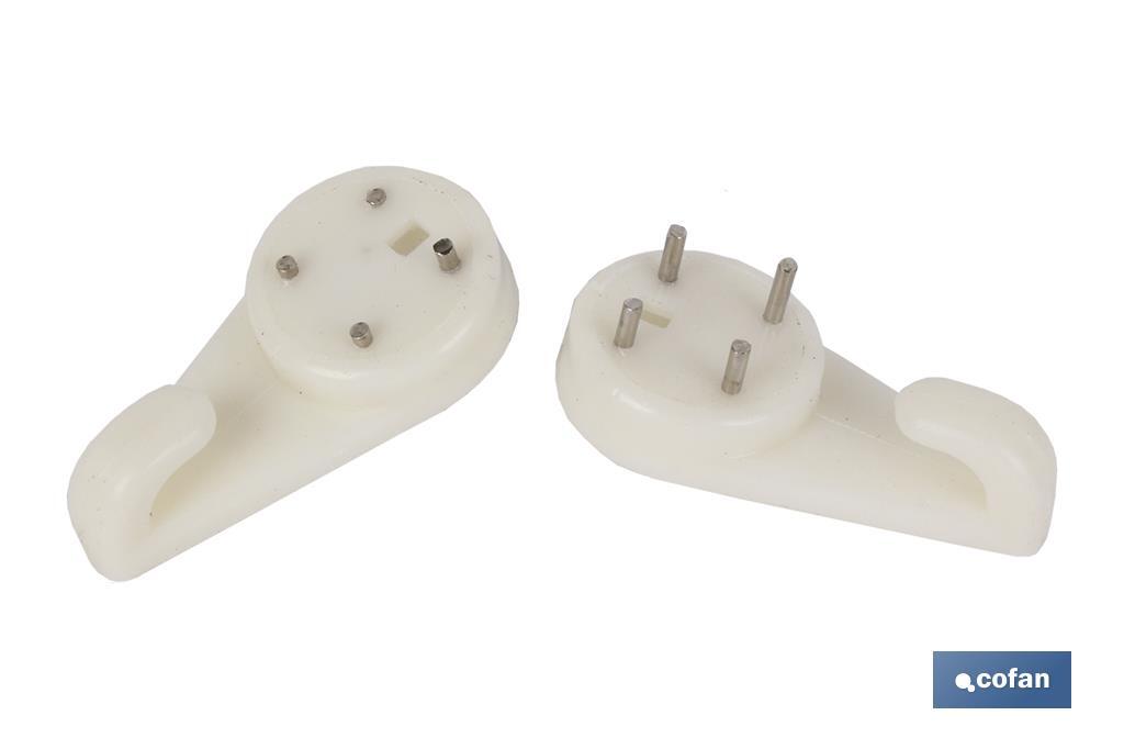 BL 2 UDS CUELGACUADROS 30MM (PACK: 10 UDS) BL 2 UDS CUELGACUADROS 30MM (PACK: 10 UDS)