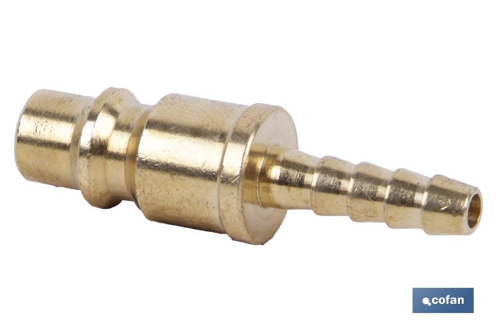 CONECTOR AIRE ESPIGA TUBO 12 MM GRAN CAUDAL (PACK: 1 UDS)