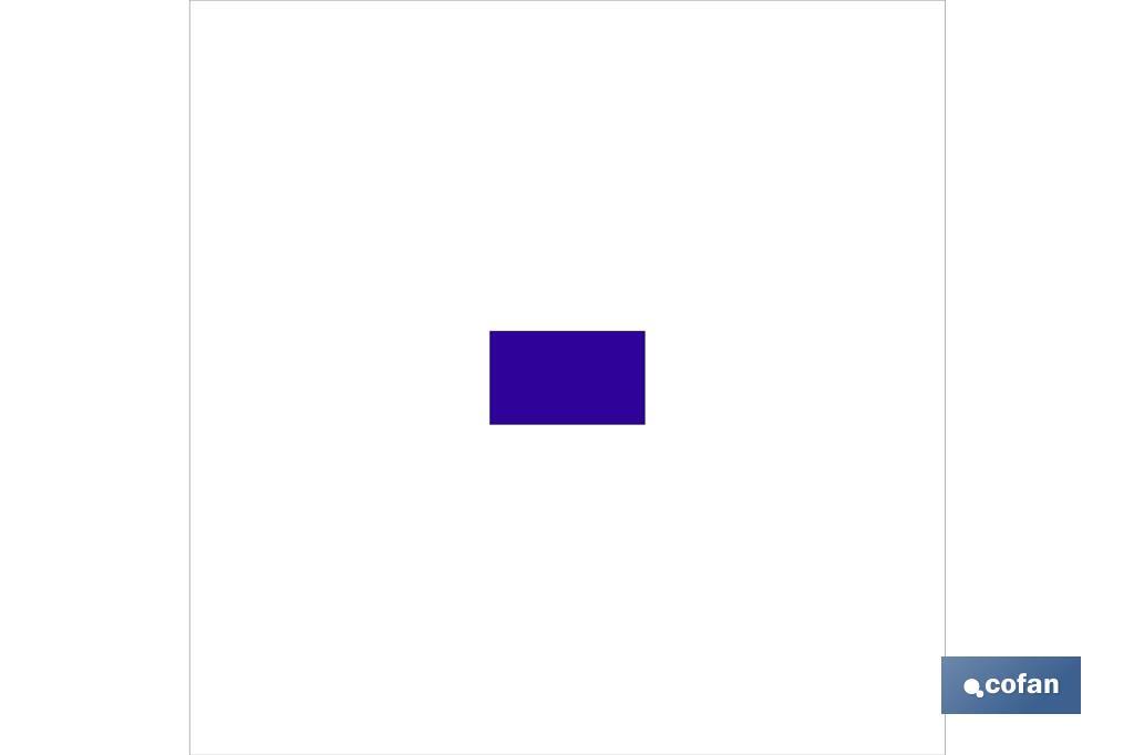 SEÑAL GLASSPACK ADHESIVA 62X62MM. (PACK: 1 UDS)