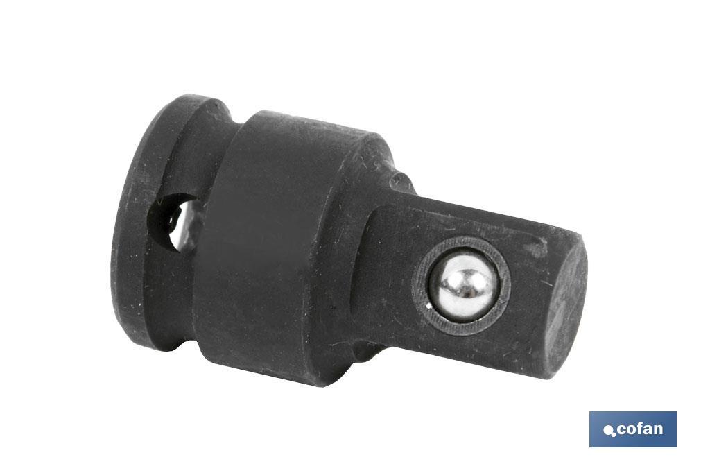 ADAPTADOR 1/2 HEMBRA - 3/8 MACHO (PACK: 1 UDS)