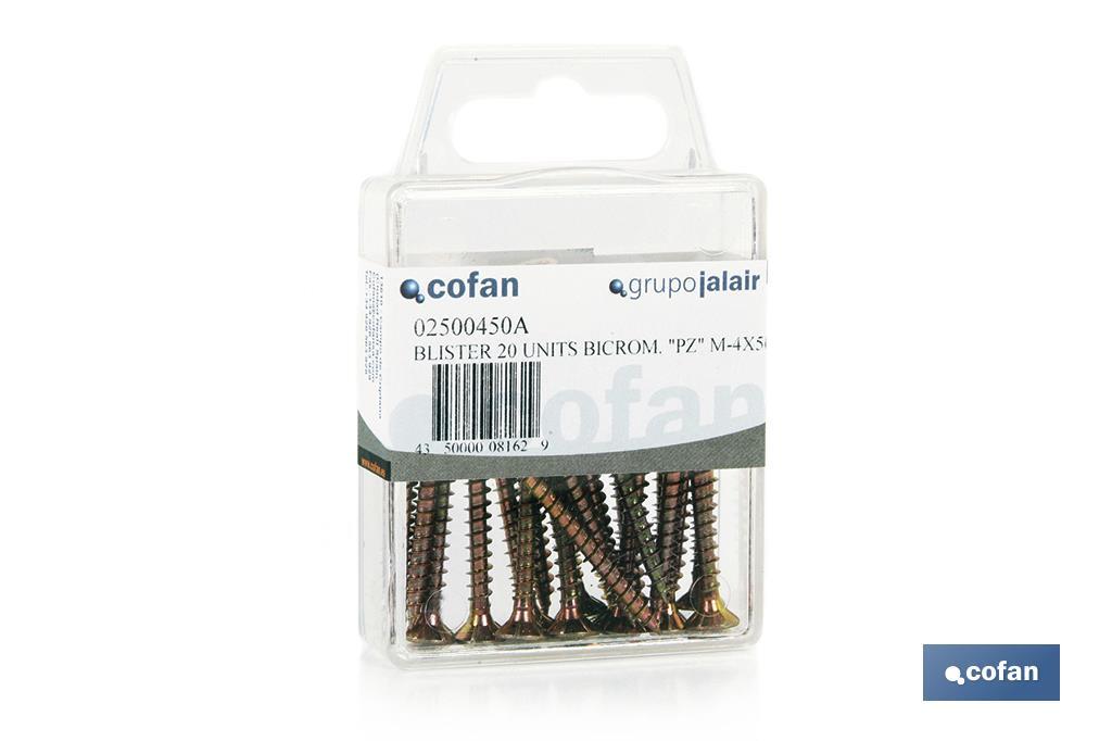 BLÍSTER DE 10 UDS. DIN 7505 PZ M-5X30 VENTA UNITARIA