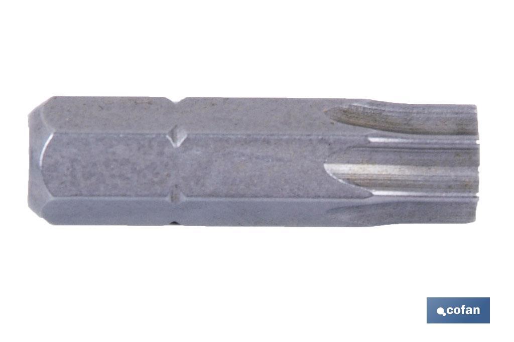 PUNTA DE DESTORNILLADOR TORX T-30 50 MM VENTA UNITARIA