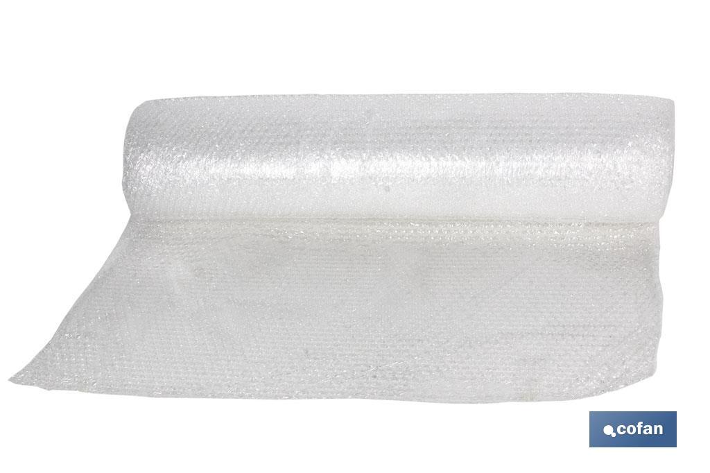 ROLLO PLASTICO BURBUJA 40GR/M2 ROLLO 0,8X10M (PACK: 1 UDS)