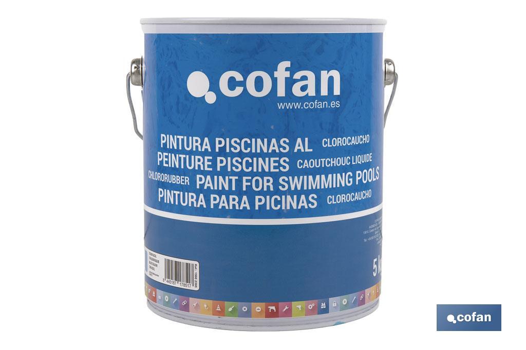 PINTURA PISCINAS CLOROCAUCHO (AZUL 5 KG)