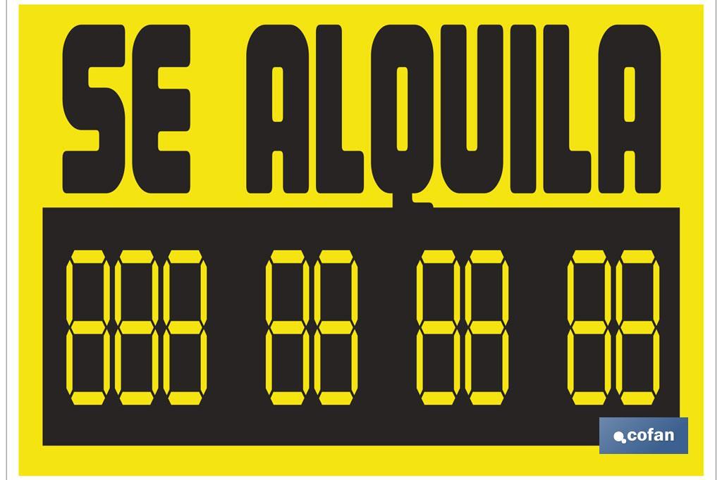 SEÑAL POLIESTIRENO 800X500MM. (PACK: 1 UDS) SEÑAL POLIESTIRENO 800X500MM. (PACK: 1 UDS)