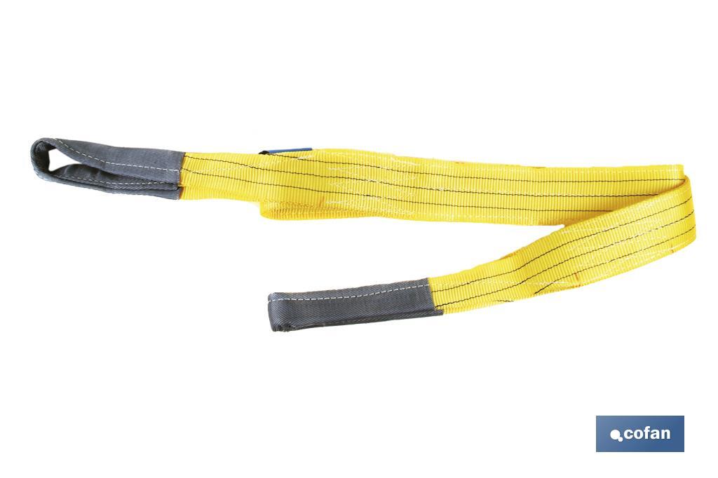 ESLINGA PLANA POLIESTER 2000KG X 4MTS (PACK: 1 UDS) ESLINGA PLANA POLIESTER 2000KG X 4MTS (PACK: 1 UDS)