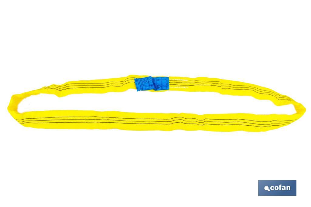 ESLINGA TUBULAR 4000KG (Ø10M-LARGO 5M) (PACK: 1 UDS) ESLINGA TUBULAR 4000KG (Ø10M-LARGO 5M) (PACK: 1 UDS)