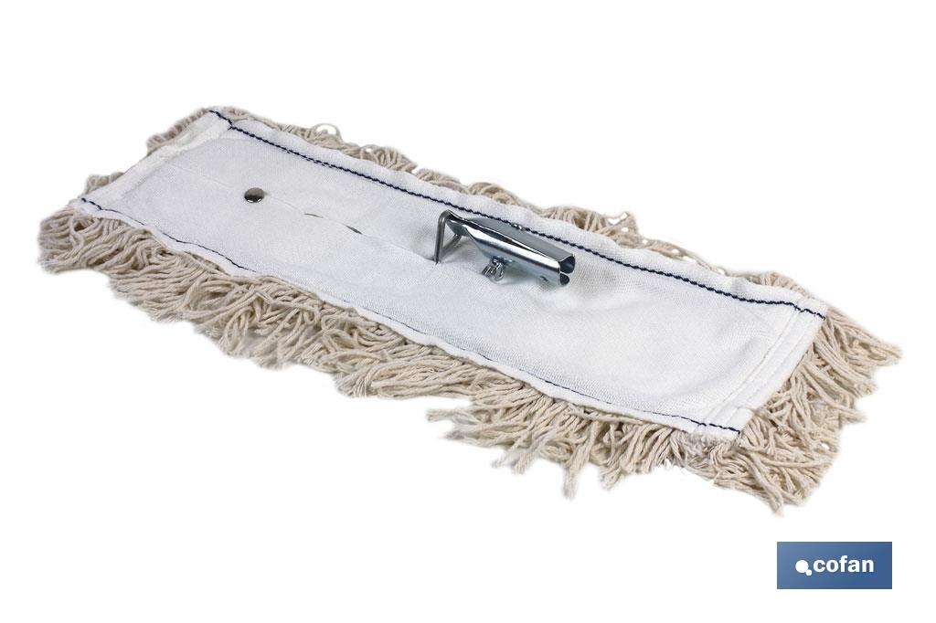 MOPA PLANA LIMPIADORA 60 cm. (PACK: 1 UDS)