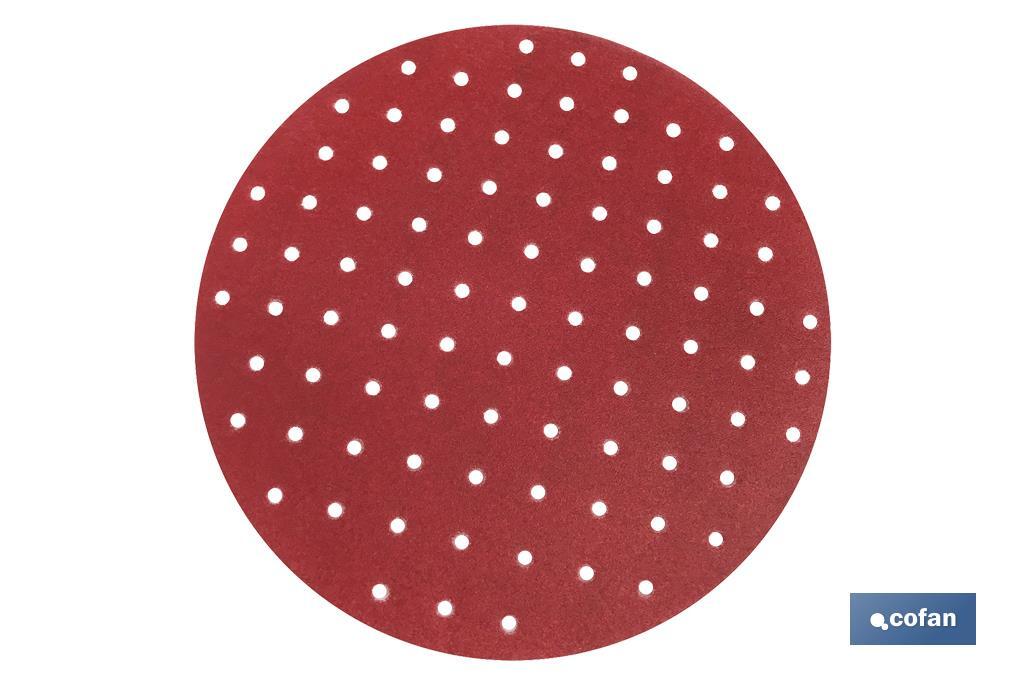 DISCO LIJA MICROPERFORADO C/VELCRO Ø225 G-220 (PACK: 25 UDS) DISCO LIJA MICROPERFORADO C/VELCRO Ø225 G-220 (PACK: 25 UDS)