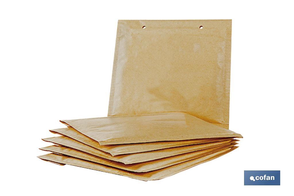 PACK DE 5 SOBRES KRAFT CON BURBUJA 200X275 MM (PACK: 1 UDS) PACK DE 5 SOBRES KRAFT CON BURBUJA 200X275 MM (PACK: 1 UDS)
