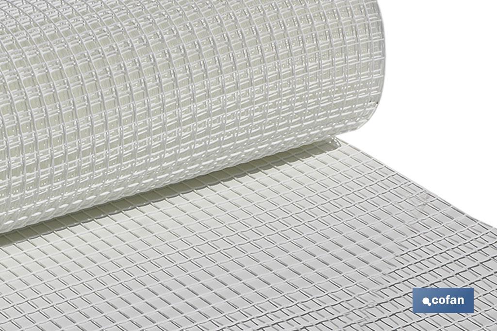 MALLA PLAST. CUADRADA JARDIN 20mm BLANCO 1x25m (PACK: 1 UDS) MALLA PLAST. CUADRADA JARDIN 20mm BLANCO 1x25m (PACK: 1 UDS)