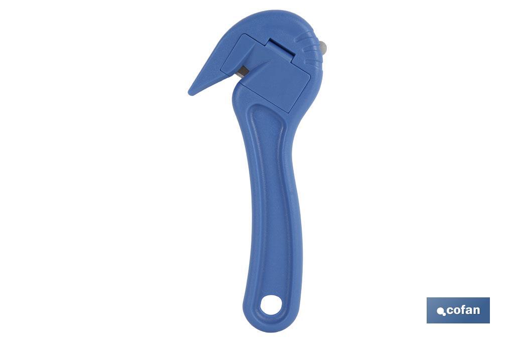 CUTTER ESPECIAL FLEJES CUCHILLA OCULTA (PACK: 1 UDS) CUTTER ESPECIAL FLEJES CUCHILLA OCULTA (PACK: 1 UDS)