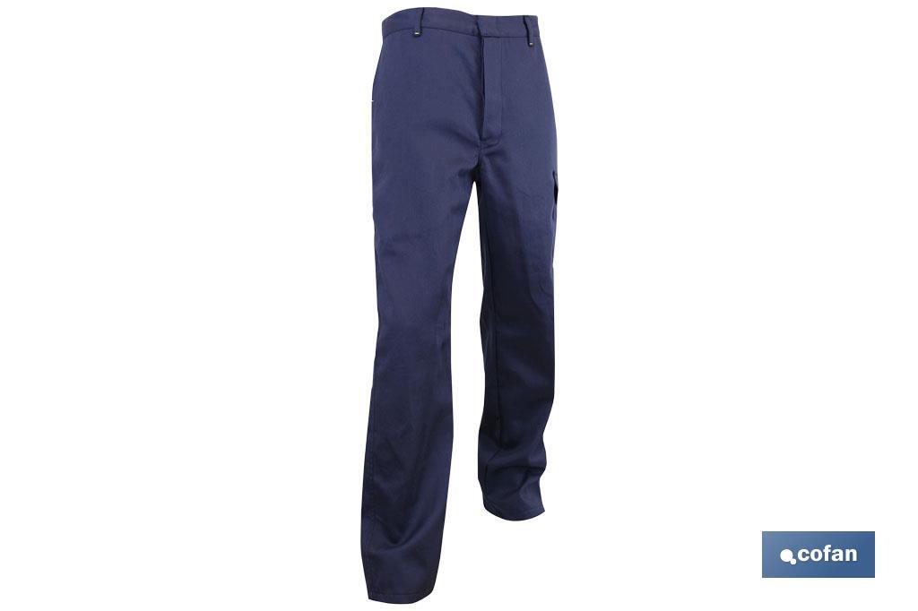 PANTALÓN TRABAJO MULTIRIESGO AZUL OSCURO SILICE T-52 (PACK: 1 UDS)