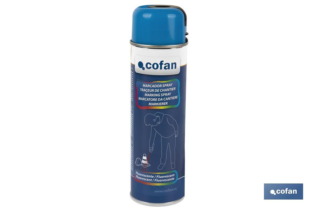 MARCAJE DE OBRA FLUORESC. AZUL 500ML (PACK: 1 UDS) MARCAJE DE OBRA FLUORESC. AZUL 500ML (PACK: 1 UDS)