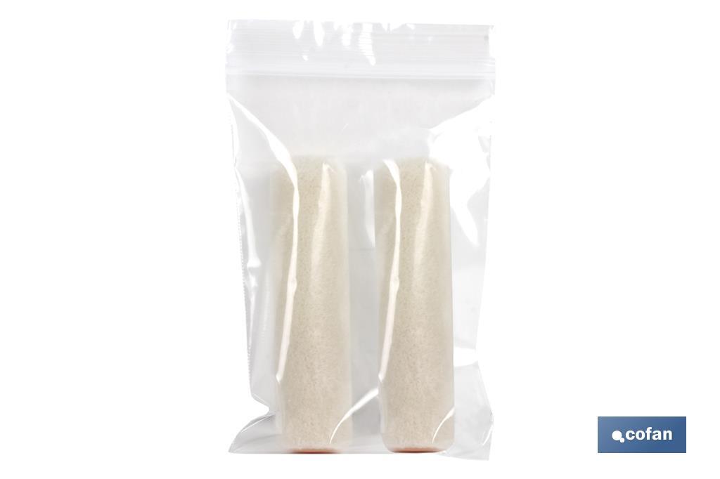 PACK 2 RECAMBIOS Rodillos Mini VELOUR 5CM (PACK: 1 UDS) PACK 2 RECAMBIOS Rodillos Mini VELOUR 5CM (PACK: 1 UDS)