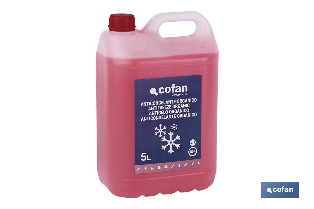 ANTICONGELANTE G-12 ROSA 50% ORGÁNICO 5 L (PACK: 1 UDS) ANTICONGELANTE G-12 ROSA 50% ORGÁNICO 5 L (PACK: 1 UDS)
