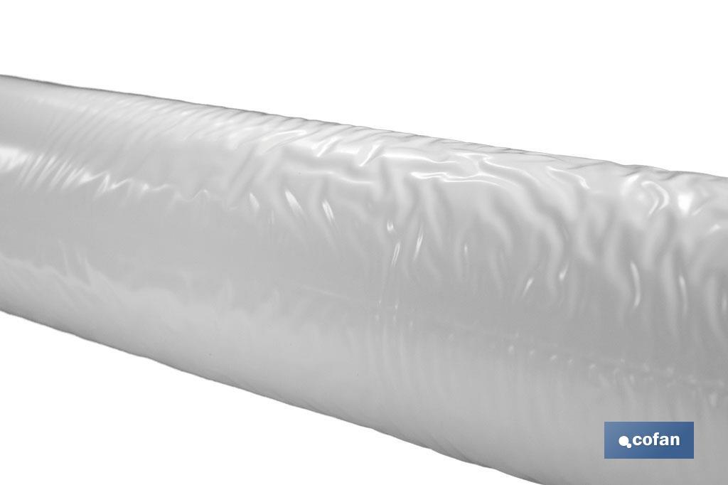 PROTECTOR DE MESA 1,40x50mts PVC BLANCO MODELO PUREZA (PACK: 1 UDS) PROTECTOR DE MESA 1,40x50mts PVC BLANCO MODELO PUREZA (PACK: 1 UDS)