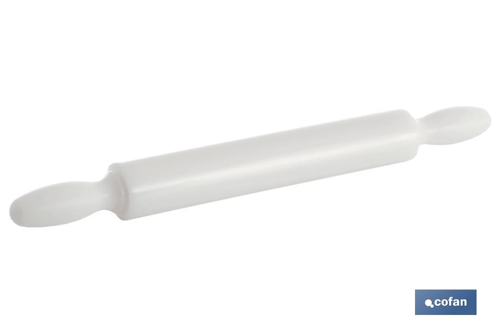 RODILLO PARA AMASAR BLANCO 50X5CM MODELO SABLÉ (PACK: 1 UDS) RODILLO PARA AMASAR BLANCO 50X5CM MODELO SABLÉ (PACK: 1 UDS)