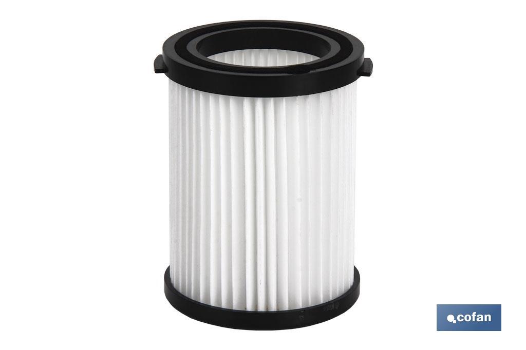 FILTRO PARA ASPIRADOR A BATERIA-18v (PACK: 1 UDS) FILTRO PARA ASPIRADOR A BATERIA-18v (PACK: 1 UDS)