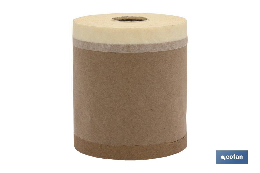 ROLLO CINTA CREPE+PAPEL KRAFT (10cm X 45m) (PACK: 1 UDS) ROLLO CINTA CREPE+PAPEL KRAFT (10cm X 45m) (PACK: 1 UDS)