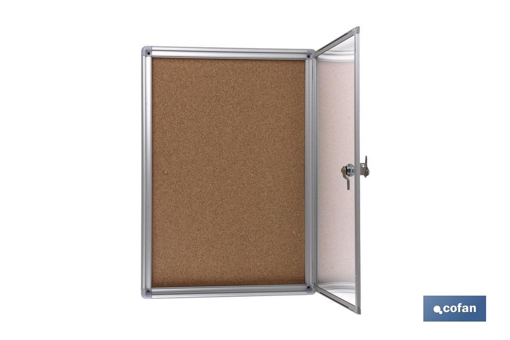 VITRINA CORCHO CIERRE(500X700MM) (PACK: 1 UDS) VITRINA CORCHO CIERRE(500X700MM) (PACK: 1 UDS)