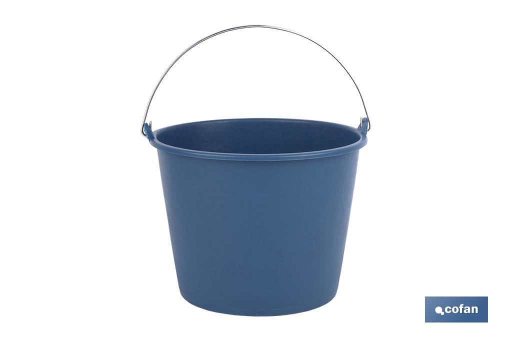 CUBO PLASTIC ASA METAL 8L (PACK: 1 UDS) CUBO PLASTIC ASA METAL 8L (PACK: 1 UDS)