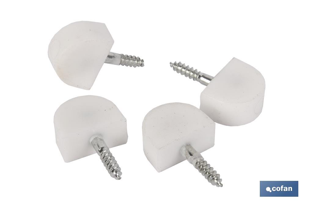 BLÍSTER DE 2 UDS. SOPORTE DE ESTANTE GRANDE BLANCO VENTA UNITARIA (PACK: 1 UDS) BLÍSTER DE 2 UDS. SOPORTE DE ESTANTE GRANDE BLANCO VENTA UNITARIA (PACK: 1 UDS)
