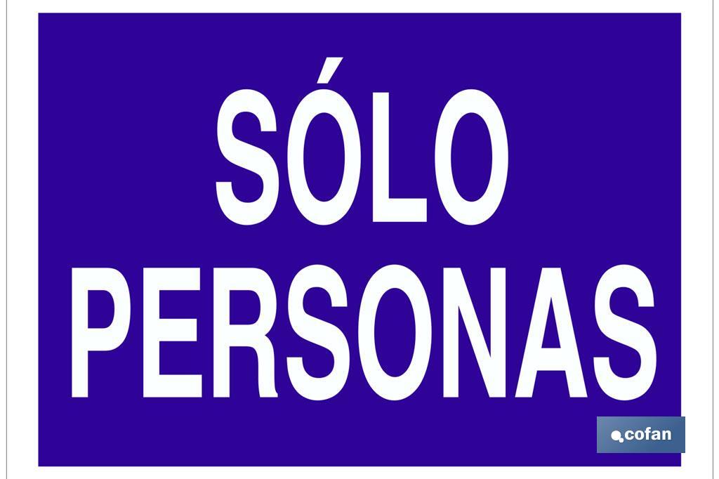 Solo personas